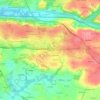 Kerjaouen topographic map, elevation, terrain