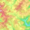 Lashmeet topographic map, elevation, terrain