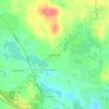 Jossman Acres topographic map, elevation, terrain