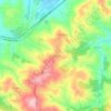 Mezzomonte topographic map, elevation, terrain