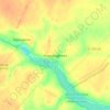 Новоандреевка topographic map, elevation, terrain