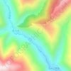 good landscap view topographic map, elevation, terrain