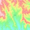 共和乡 topographic map, elevation, terrain