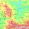 Campakamulya topographic map, elevation, terrain