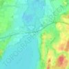 Stegen topographic map, elevation, terrain