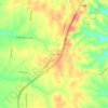 Bryantsville topographic map, elevation, terrain