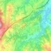 Collalto-Frisoni topographic map, elevation, terrain