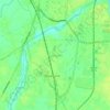 Saptagram topographic map, elevation, terrain