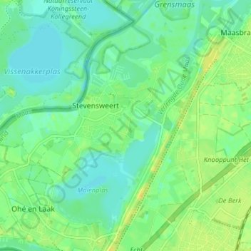 Bilt topographic map, elevation, terrain