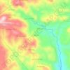 El Pastal topographic map, elevation, terrain