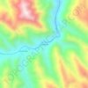 Quechisla topographic map, elevation, terrain