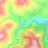 Mount Savage topographic map, elevation, terrain