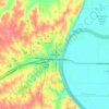 Atchison topographic map, elevation, terrain