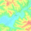 Hurricane Mills topographic map, elevation, terrain