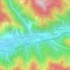 Malborghetto topographic map, elevation, terrain