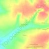 Pedra de Coco topographic map, elevation, terrain