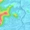Pedra da Águia Caída topographic map, elevation, terrain