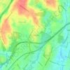 Sunset Ridge topographic map, elevation, terrain