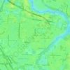 Sans Souci topographic map, elevation, terrain