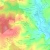 Tréleau topographic map, elevation, terrain
