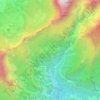 Îlet des Salazes topographic map, elevation, terrain