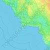 Gulf Hammock topographic map, elevation, terrain