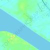 Batu Enam topographic map, elevation, terrain