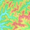 Trdkova topographic map, elevation, terrain