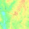 Hartsfield topographic map, elevation, terrain