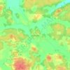 Östra Ryd topographic map, elevation, terrain