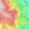 Le Fraisse topographic map, elevation, terrain
