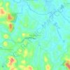 Kidangannur topographic map, elevation, terrain