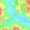 Breitenwaida topographic map, elevation, terrain