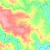 Lemo topographic map, elevation, terrain