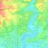 Le Sabot Doré topographic map, elevation, terrain