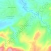 Haligue Kanluran topographic map, elevation, terrain