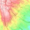 Kabuku topographic map, elevation, terrain