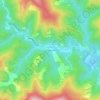 La Reynaldière topographic map, elevation, terrain