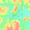 Pawhuska topographic map, elevation, terrain
