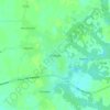 Ahoada topographic map, elevation, terrain