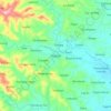 Maasin topographic map, elevation, terrain