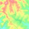 Ozark Acres topographic map, elevation, terrain