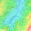 Lac Noir topographic map, elevation, terrain