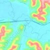 Rosslyn topographic map, elevation, terrain