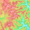 Germantown topographic map, elevation, terrain