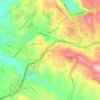 Apex topographic map, elevation, terrain