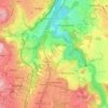 Okstad topographic map, elevation, terrain