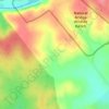 Natural Bridge Caverns topographic map, elevation, terrain