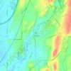 Clintonville topographic map, elevation, terrain