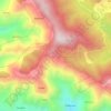 Rinchi topographic map, elevation, terrain